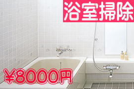 浴室掃除　8000円
